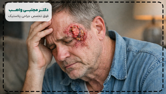 سرطان سلول سنگفرشی پوست سر
